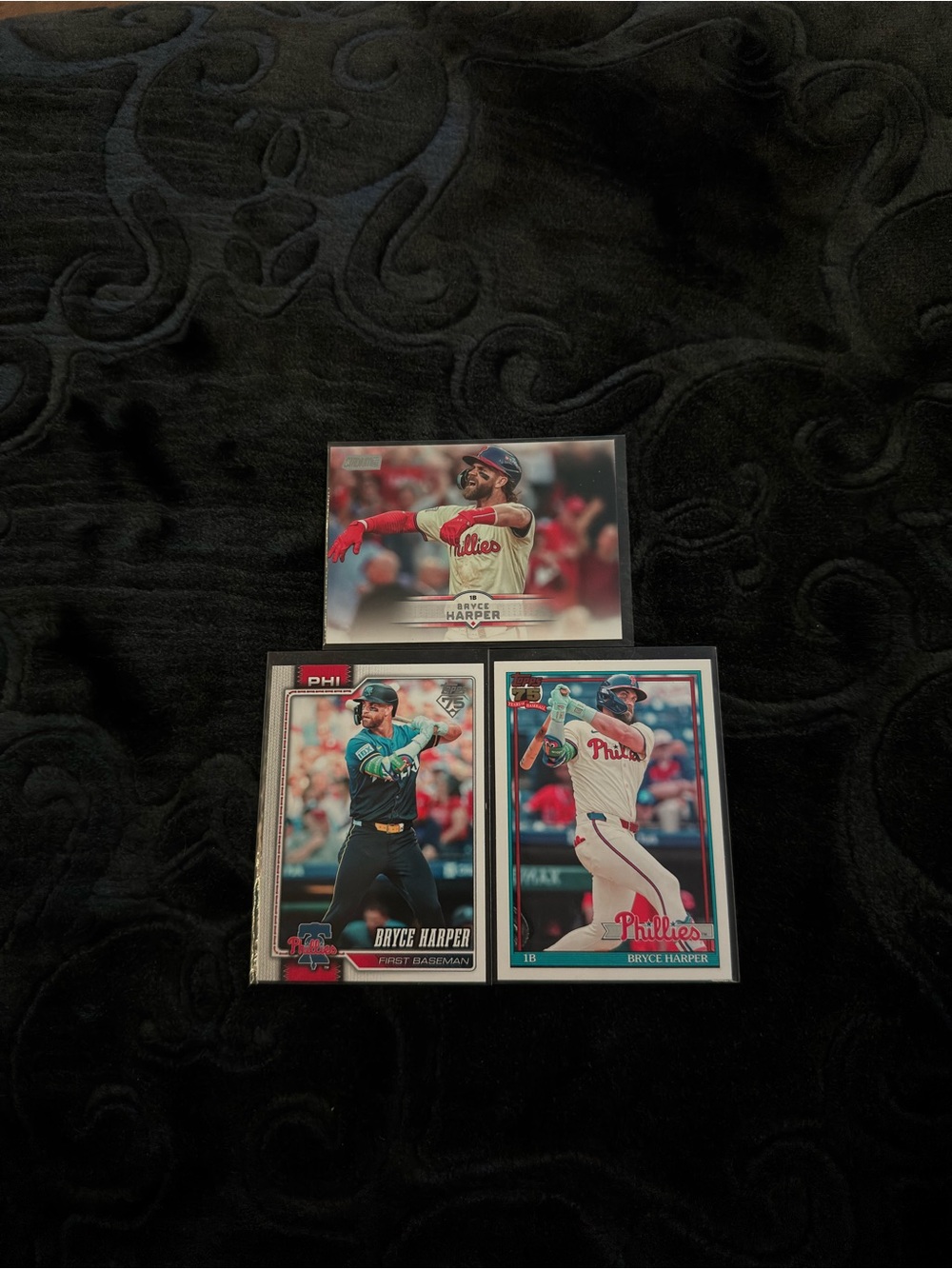 Bryce Harper 5 Card Lot Topps Finest ProFiles Phillies Baseball Cards - Picture 3 of 5